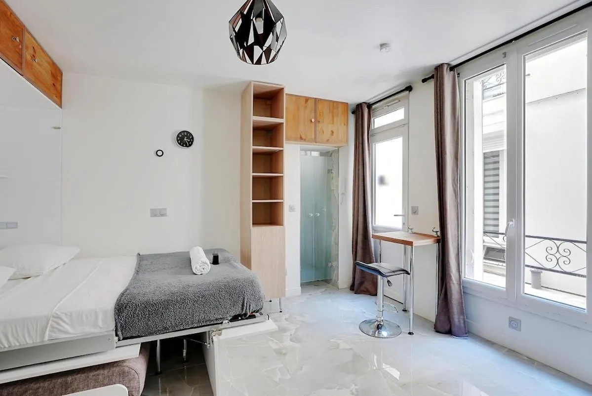 Apartment Cozy 2P Studio Batignolles Paris